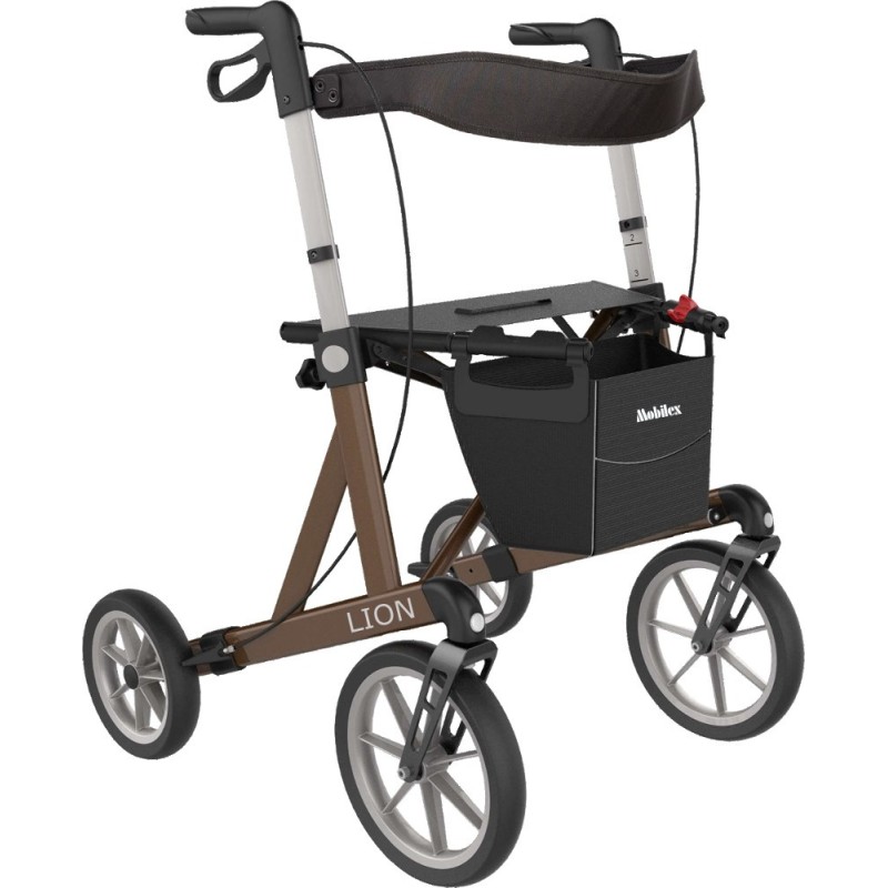 Lion Udendørs rollator med ekstra store hjul 