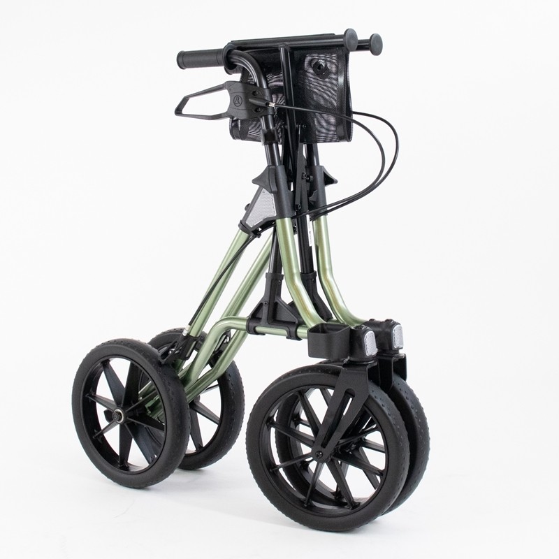 Dietz Taima XC Rollator med massive dæk